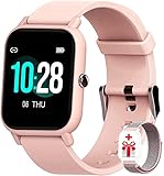 Blackview R3 Smartwatch, Reloj Inteligente Mujer - Oxímetro de Pulso (SpO2) | Esfera de...