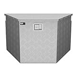 MSW Caja De Herramientas De Aluminio Cofre Estriado MSW-ATB-830 (Grosor del material: 1,3...