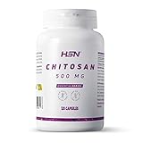 Chitosan 3000 MG de HSN | 120 Cápsulas de Quitosan Procedente de la Quitina por Dosis...