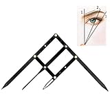 Regla de cejas, medición de posicionamiento de cejas Microblading tatuaje regla de cejas...