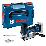 Bosch Professional 18V System GST 18V-155 SC - Sierra de calar a batería (3800 cpm,...