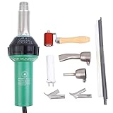 Soldadora Plastico, 1500W Soldadora Plastico Antorcha de Aire Caliente Pistola de...