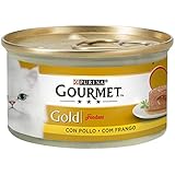Purina Gourmet Gold Fondant comida para gatos con Pollo 24 x 85 g