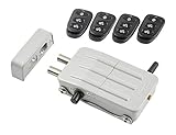 Arregui CI10P Cerradura de Seguridad Invisible para Puerta con 4 mandos, antirrobo, Anti...