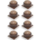Topes para puertas suelo adhesivo -PACK 8- Sujeta puertas decorativo borde silicona,...