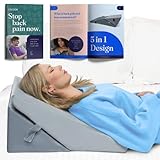 Byre® Almohada de cuña | Almohada de cuña de Espuma Plegable de Lujo | Almohada...