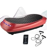 Skandika V2500 Plataforma vibratoria 4D, diseño Curvo, oscilante, Muy silenciosa, 30...