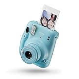 instax 16654956 Mini 11 - Cámara Instantánea, Sky Blue, Compacto