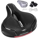 LEMEGO Sillín de Bicicleta Cómodo Impermeable, Sillín Bicicleta MTB Gel Hombre Mujer...