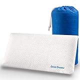 Petitxumet Almohada Infantil Viscoelástica para Cama y Cuna Ergonómica Transpirable e...