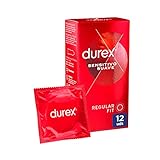 Durex Preservativos Sensitivo Suave para Mayor SensaciÃ³n - 12 condones