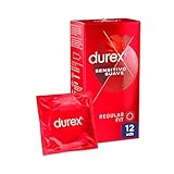 Durex Preservativos Sensitivo Suave para Mayor Sensación - 12 condones