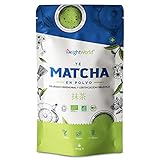 Té Matcha Orgánico Japonés 100 gr - Matcha Polvo Vegano, Fuente de Vitamina A, K y E,...