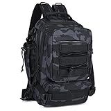 UBORSE Mochila Táctica Militar Impermeable MOLLE Paquete de Asalto de Gran Capacidad para...