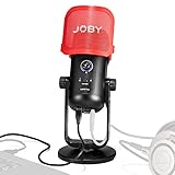 JOBY Wavo POD USB Micrófono de Condensador para PC, Streaming, Podcast, Controles de...