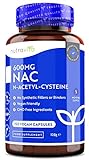 NAC N-acetil-cisteína 600 mg - 150 cápsulas veganas - Suministro de 5 meses de...