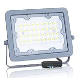 Aigostar Focos Led Exterior 30W 6500K LED Floodlight Exterior,luz de inundación para...