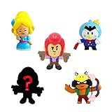 Brawl Stars Pack de 5 figuras en blister - Colt, figuras del juego multijugador de...