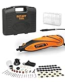 Herramienta rotativa, ENGINDOT 135W Multi Tool Kit con 80 accesorios y 4 accesorios,...