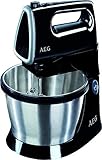AEG SM3300 Varillas Amasadora Serie 3 - Batidora de con Bol, Apta para Lavavajillas, 5...
