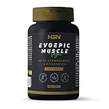 Extracto de Ashwagandha + Epicatequina Evoepic Muscle de HSN | 120 Cápsulas Vegetales -...