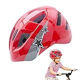 Cascos para niños,Cascos de Bicicleta Inteligentes Que absorben los Golpes Ajustables |...