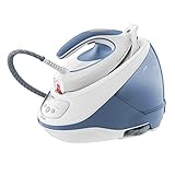 Tefal Express Protect Estación de Planchado de Vapor, Blanco/Azul