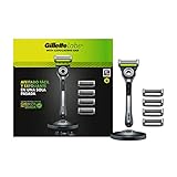 Gillette Labs Maquinilla de Afeitar Hombre con Barra Exfoliante + 5 Cuchillas de Afeitar...