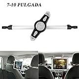 Soporte para Tablet Coche 10 Pulgadas, Konesky Soporte Tablet para Coche Reposacabezas 360...