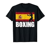 Deporte del boxeo, Bandera retro de EspaÃ±a, Boxeador espaÃ±ol Camiseta