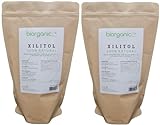 Biorganic Xilitol 2kg. 100% Natural - Sin MGOs - Azúcar de Abedul - Sin gluten - Vegano....