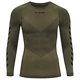 Hummel First Seamless Jersey L/S, marrón, X-Large-XX-Large