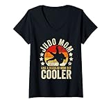 Mujer Judo Mamá Como Una Mamá Regular Pero Más Fresco Día De La Madre Camiseta Cuello...