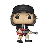 Funko- Pop Vinyl: Rocks: AC/DC: Angus Young w/Chase (Styles May Vary) Figura...