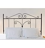 Hogares con Estilo - Cabecero Forjado artesanalmente en España Modelo Mariposa para Cama...