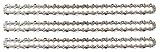 3 tallox cadenas de sierra .325' 1,3 mm 64 eslabones 38 cm full-chisel compatible con...