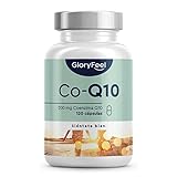 Coenzima Q10 200mg - 120 cápsulas veganas de CoQ10 100% pura para 4 meses - Q10 de...