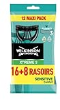 Wilkinson Sword Xtreme 3 Pure Sensitive - Maquinilla de afeitar para hombre, 24 unidades