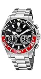 JAGUAR Reloj Modelo J888/3 de la colección Connected, Caja de 45,7 mm Negro con Correa de...