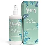 Vera Sea Salt Spray Pelo con Aceite Argan, Pantenol y Vitamina E - 250ml - Spray Ondas...