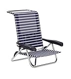 Crespo AL/222-N-04 - Silla-Cama Playa 6 pos.Dural. (Nytexline)