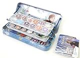 Frozen II Triple Layer Beauty Tin - Set de Maquillaje para Niñas - Maquillaje Frozen -...