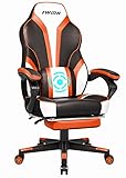 Intimate WM Heart Silla Gaming, Silla Gamer Ergonómica, Silla con Pedales Plegables,Silla...