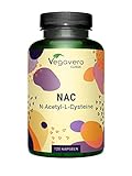 NAC Vegavero® | 600 mg N-Acetil-Cisteina | Antioxidante Potente + Aumento de Glutation |...
