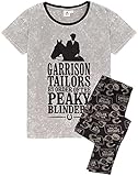 Peaky Blinders Pájaros Pájaros Pijamas Mujeres Camiseta y Leggings Fondos PJ Set