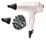 Remington Secador de Pelo PROluxe, Tecnología OPTIHeat, Iónico, Peinados Duraderos y Sin...