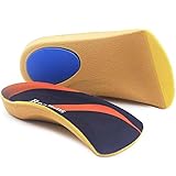 RooRuns Plantillas ortopédicas, soporte de arco alto de 3/4, inserciones de calzado para...