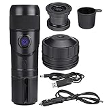 AWANG Máquina Portátil para Hacer Espresso, Cafetera Automática, 15 Bar De Presión,...