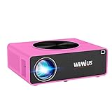 WiMiUS Proyector WiFi Full HD 1920×1080P Soporta 4K Audio AC3 Proyector Cine En Casa LED...