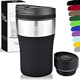Milu Termo Taza 210ml - Vaso Termico de Viaje - Café para Llevar - Taza de Viaje - Taza...